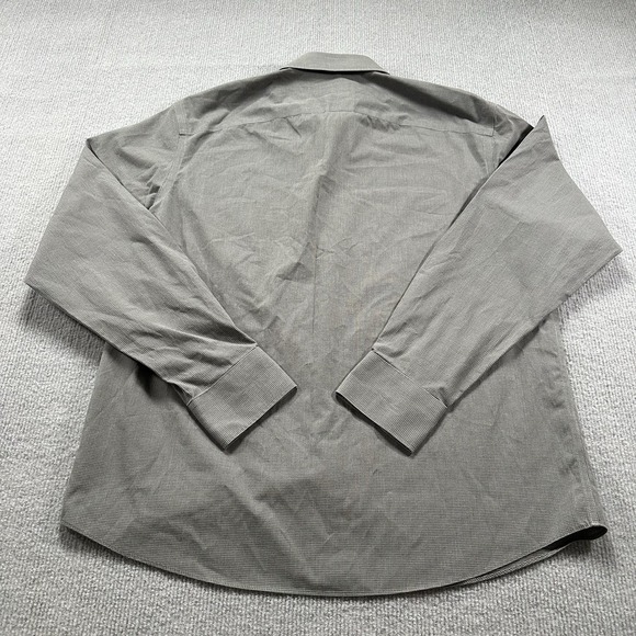 UNTUCKit Shirt Mens Large Black Gray Wrinkle Free Long Sleeve‎ Marcasin - Picture 5 of 7